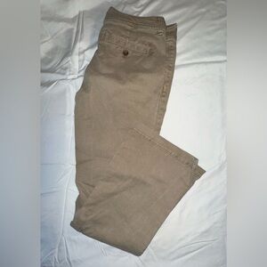 American Eagle Outfitters Tan Boot Cut Pants
